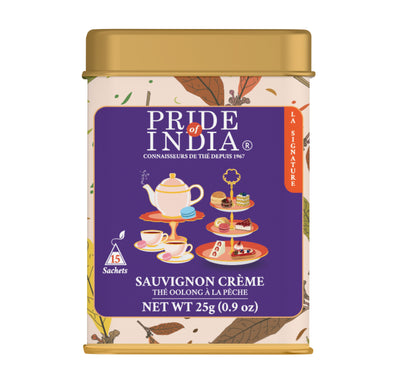 Sauvignon Creme - Peachy Oolong Tea Bags - Pride Of India