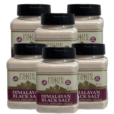 Himalayan Black Rock Salt (Kala Namak) - Extra Fine Grind - Pride Of India