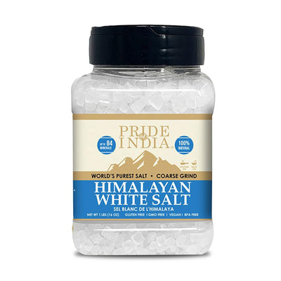 Himalayan White Rock Salt - Coarse Grind - Pride Of India