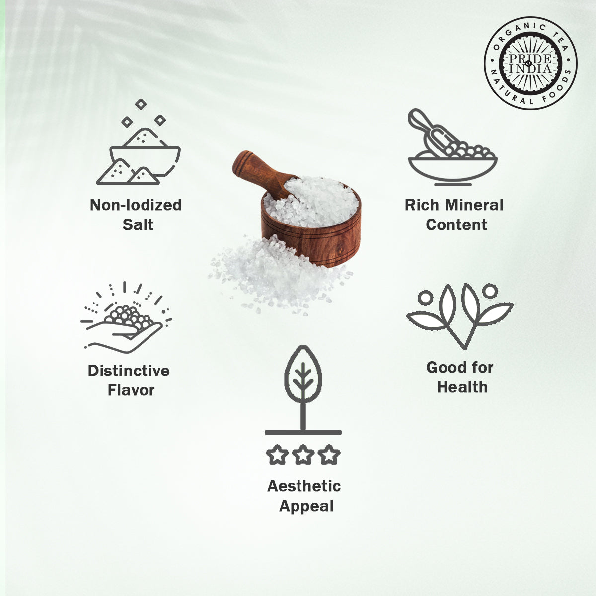 Himalayan White Rock Salt - Coarse Grind - Pride Of India