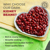Indian Whole Dark Kidney Beans - Protein & Fiber Rich Rajma Jar - Pride Of India