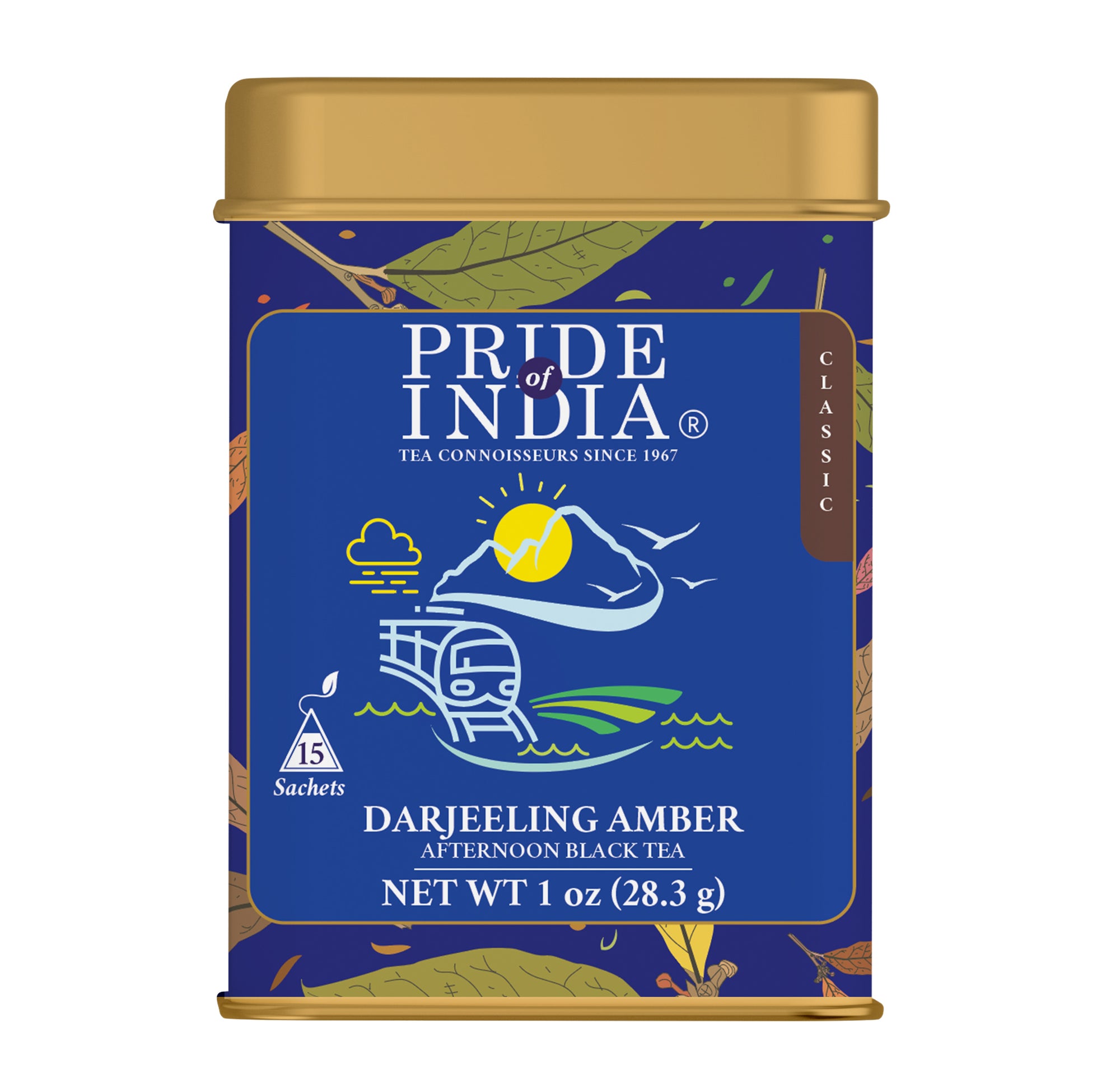 Darjeeling Amber - Afternoon Black Tea Bags - Pride Of India