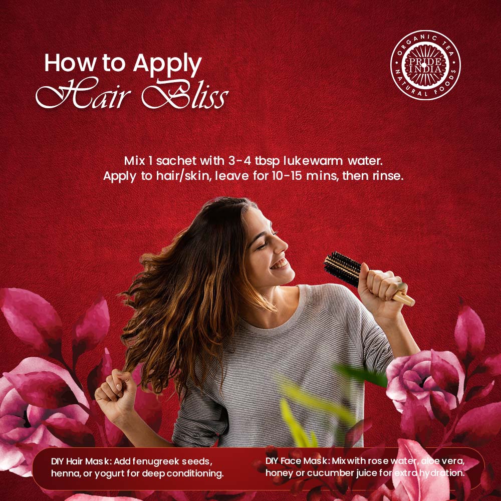 Herbal Hair Color & Care Combo - Pride Of India