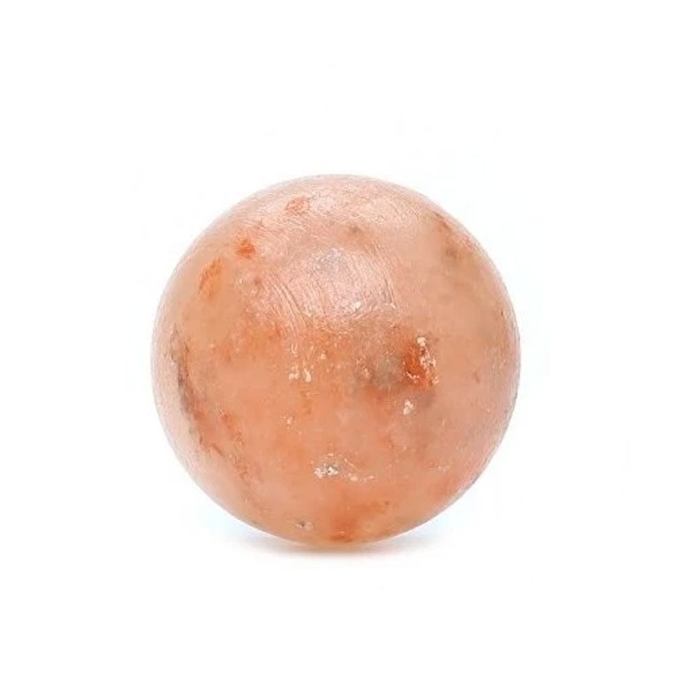 Himalayan Pink Salt Bath Ball by Pride of India – Easily Soluble – Good for Refreshing & Hydrating Bath – Mineral Rich Spa Ritual – Easy to Use - Ideal Gift for Any Occasion - Pride Of India