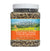 Natural Tricolor Quinoa - 2.20 lbs Jar (15+ Servings) by Green Heights - Pride Of India