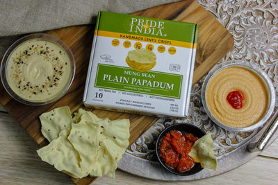 Plain Mung Bean Sada Papadum Lentil Crisp - Pride Of India