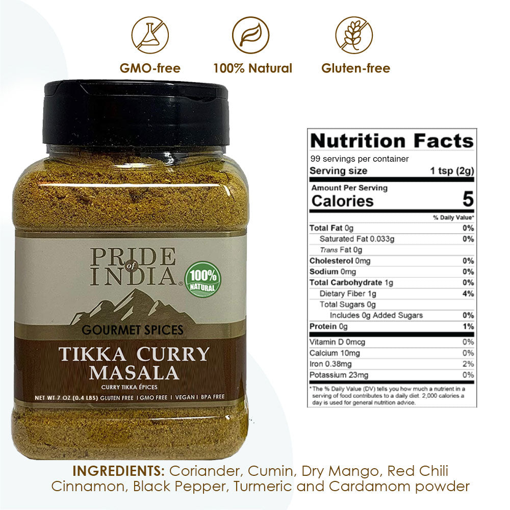 Gourmet Indian Tikka Curry Masala Seasoning Spice Pride of India