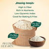 White Rice Flour - 2.2 Pound / 1 KG Jar by Green Heights - Pride Of India