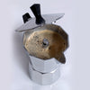 Classic Aluminum Stovetop Espresso Mocha Coffee Makers - Pride Of India